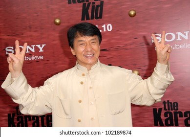 Jackie Chan at "The Karate Kid" Los Angeles Premiere, Mann Village Theatre, Westwood, CA. 06-07-10