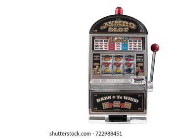Jackpot on slot machine - Shutterstock ID 722988451