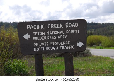 Jackson Lake Dam Sign Information