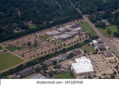 Jackson, MS / USA - July 13, 2019: Christ United Methodist Church In Jackson, MS On Old Canton Road