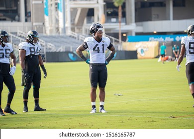 Jacksonville, Florida United States August 11, 2019 Jacksonville Jaguars Practice Josh Allen 