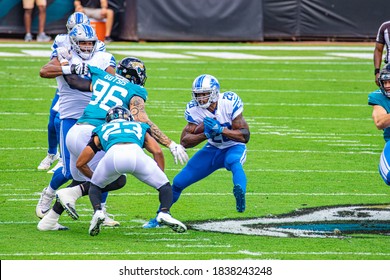 Jacksonville, Florida USA October 18 2020 NFL Detroit Lions Vs Jacksonville Jaguars Adrian Peterson