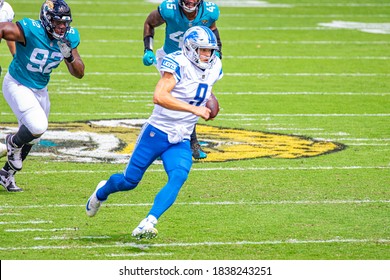 Jacksonville, Florida USA October 18 2020 NFL Detroit Lions Vs Jacksonville Jaguars Matthew Stafford