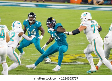 Jacksonville, Florida USA September 24, 2020 Jacksonville Jaguars Vs Miami Dolphins Josh Allen