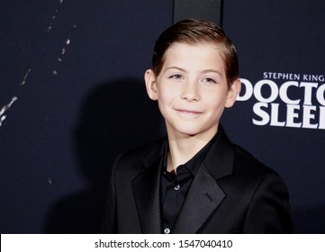 Jacob Tremblay At The Los Angeles Premiere Of 'Doctor Sleep' Held At The Regency Village Theater In Westwood, USA On October 29, 2019.