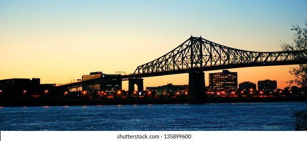 Jacques Cartier Bridge Of Montreal