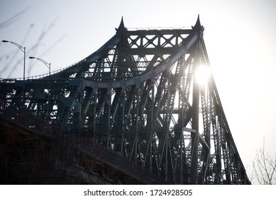 Jacques Cartier Bridge At Sunset