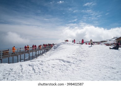 Jade Dragon Snow Mountain In China