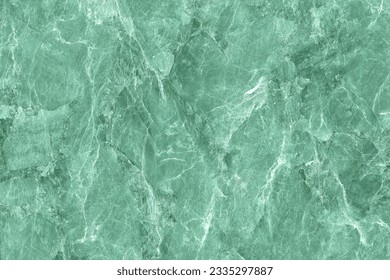 Jade Green Natural Marble Texture Hintergrund, White Uneven Vain mit polierter Oberfläche, Quartzite Italienisches Mineral Gemstone Muster, Schattierungen von Dschungelgrün und Hunter Green, Keramik Digital Fliesen Design – Stockfoto