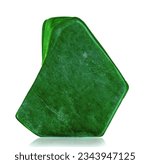 Jadeite (Jade) gemstone, polished decorative boulder 