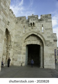 Jaffa Gate In  Jerusalem Old City