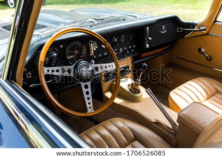Jaguar E Type on Display