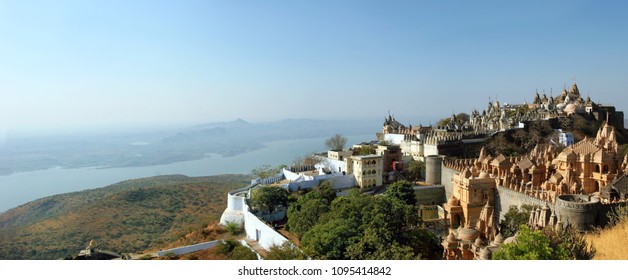 Jain Temples On Top Of Shatrunjaya Hill. Palitana (Bhavnagar District), Gujarat, India