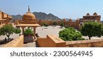 Jaipur Amber fort palace in Rajasthan india 