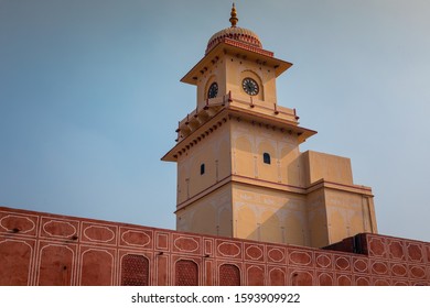 Jaipur City Palace In The Maharaja Sawai Man Singh II Museum, In Rajasthan Region Of India.