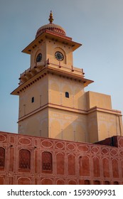 Jaipur City Palace In The Maharaja Sawai Man Singh II Museum, In Rajasthan Region Of India.