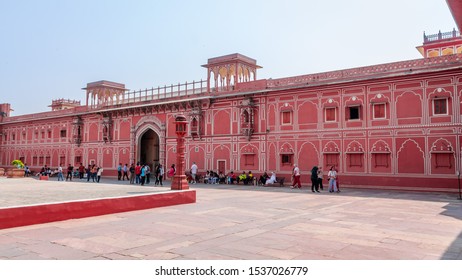 Jaipur, Rajasthan - 18 Oct, 2019 - The City Palace Jaipur Was Established By Maharaja Sawai Jai Singh II