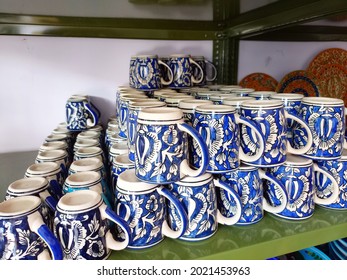 Jaipur,2021 Blue Pottery, Rajasthan, India 