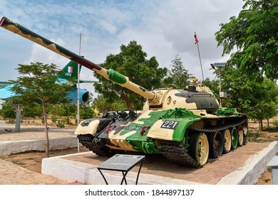 Jaisalmer: 11th August 2019: Beautiful View Of The Tank At Jaisalmer War Museum.