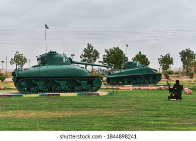 Jaisalmer: 11th August 2019: Beautiful View Of The Tanks At Jaisalmer War Museum.