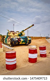 Jaisalmer: August 2019: Beautiful View Of The Tank At Jaisalmer War Museum. (India)