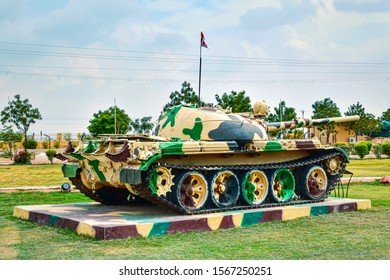 Jaisalmer: August 2019: Beautiful View Of The Tank At Jaisalmer War Museum. (India)