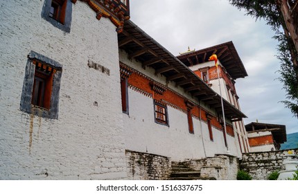 Jakar Dzong In The Bumthang District Bhutan