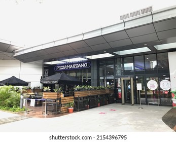 Jakarta, 7 May 2022: Marzano Pizza Outlet At Aeon Mall, Bumi Serpong Damai (BSD), South Tangerang.