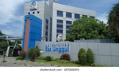 Jakarta 9 December 2020, Esa Unggul University is one of the universities in Jakarta
