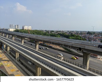 Jakarta Cikampek Elevated Highway Road.