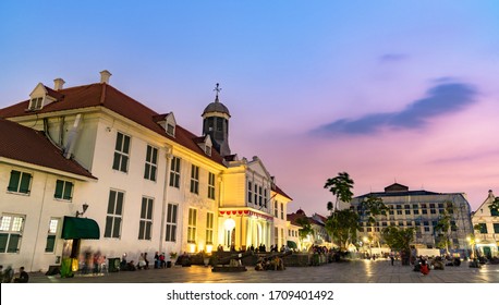 Jakarta History Museum, A Dutch Colonial Building In Jakarta, The Capital Of Indonesia