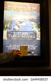 Jakarta, Indonesia, 02/18/2020, Cinema XXI Watching Kucumbu Tubuh Indahku Which Represents Indonesia In Oscar 2020