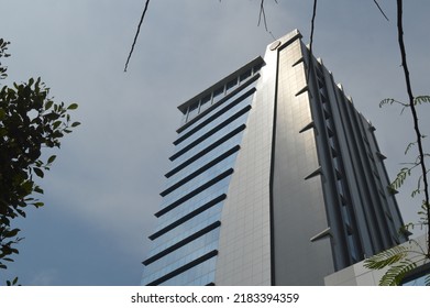 Jakarta, Indonesia, 19 July 2022 ;  The Architecture Of The Office Building Of The Aviation Health Center That Functions As A Medical Checkup Place For Flight Crews