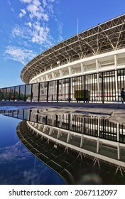 Jakarta Indonesia 22 August 2021 The Atmosphere Of The Largest Sports Arena In Indonesia Which Is Very Quiet From Visitors The Impact Of The Covid Virus In Indonesia