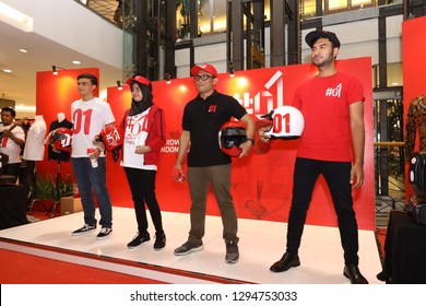 Jakarta, Indonesia. 25 January 2019. Official Merchandise Launch Event By The Head Of The Jokowi Campaign Team By Mr. Erick Thohir At FX Sudirman Jakarta.