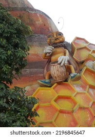 Jakarta, Indonesia -25 May 2016 : Elephant Statue In Jakarta Park