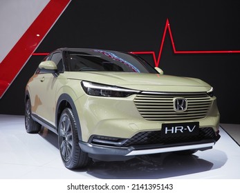 Jakarta, Indonesia, April 2022. An All New Honda HR-V Is Exhibited At The Indonesia International Motor Show.