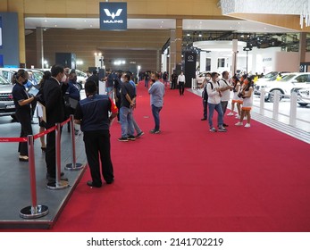 Jakarta, Indonesia, April 2022. Atmosphere At The Indonesia International Motor Show 2022 Automotive Exhibition.