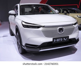 Jakarta, Indonesia, April 2022. A Honda HR-V At The Indonesia International Motor Show 2022.