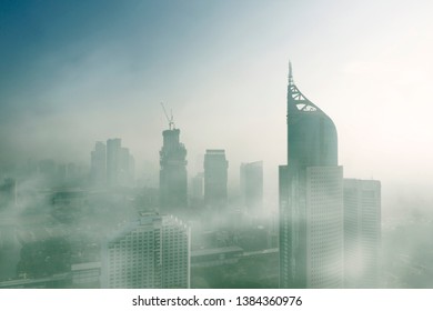 833 Jakarta Skyline Pollution Images, Stock Photos & Vectors 