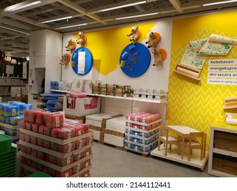 Jakarta Indonesia. April 8, 2022 : Display Area At The IKEA Jakarta Shopping Center