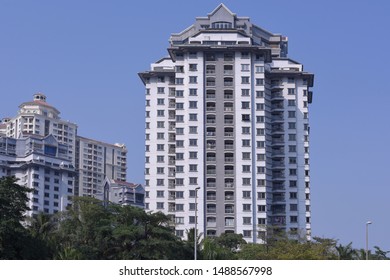 Jakarta, Indonesia - August 25th 2019 : Apartment Building At Kemayoran