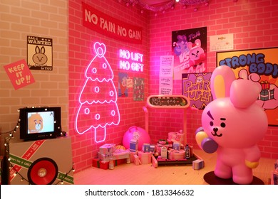 JAKARTA, INDONESIA - DECEMBER 15, 2019: Cooky Is The Character Of Jungkook, A Member Of BTS