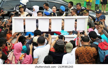 Jakarta, Indonesia - January 14 2018: Launching Of The Community Action Plan (CAP) By The Governor Of DKI Jakarta Anies Baswedan.