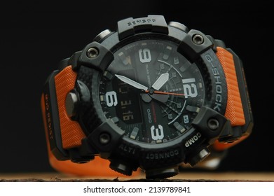 Jakarta, Indonesia January 20, 2022. G Shock Is The Watch For Adventurers. Mud Master