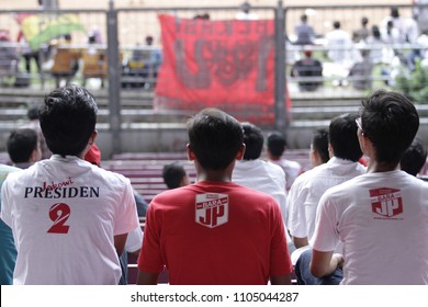 Jakarta, Indonesia - July 5 2014 : Campaign Day Of Joko Widodo