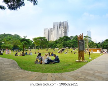 Jakarta Indonesia June 2021 Hutan Kota Stock Photo 1986822611 ...