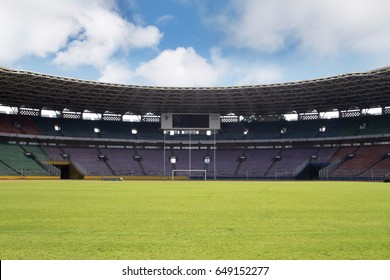 soccer stadium indonesia images stock photos vectors shutterstock https www shutterstock com image photo jakarta indonesia june 22 2016 gelora 649152277