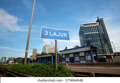 Jakarta, Indonesia (November 16th, 2016)

The Building Was Recorded On Camera While Driving On The Jakarta Outer Ring Road Toll Road