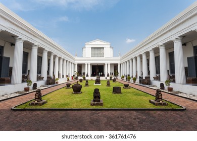 JAKARTA, INDONESIA - OCTOBER 19, 2014: The National Museum Of Indonesia.